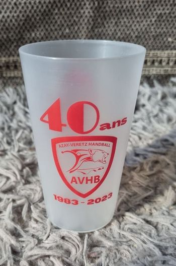 Verre plastique 30cl (azay-veretz handball)