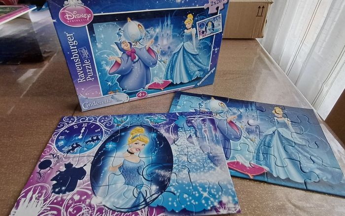 Lot puzzles disney princesse