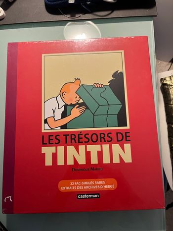 Coffret sous blister  : Les Trésors de Tintin Edition luxe sous coffret