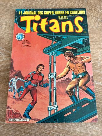 Comics titans numéro 87