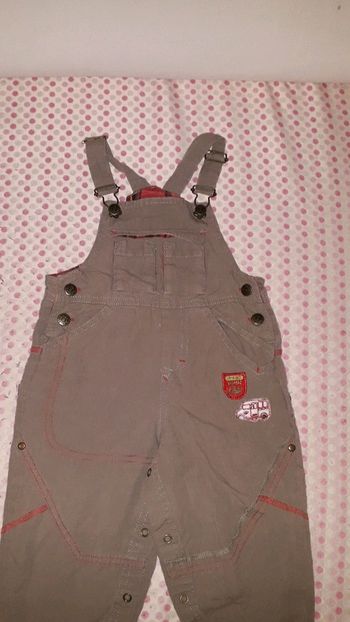 Marèse salopette légère kaki taille 12 mois