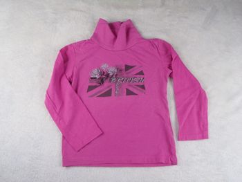 T-shirt rose 5 ans