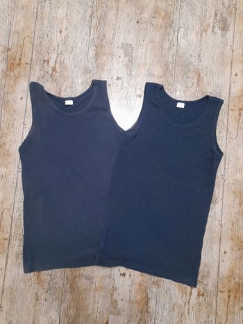 Lot de 2 maillot de corp 12 ans