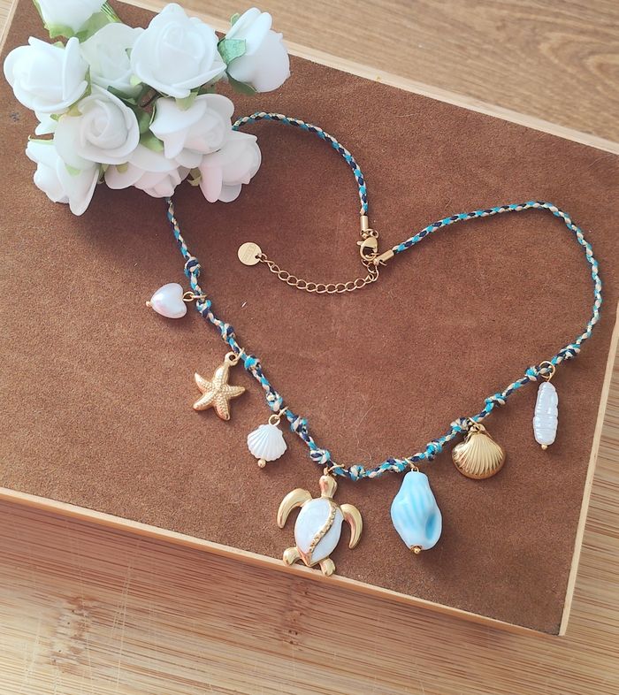Collier tortue de mer 🌊 - photo numéro 2