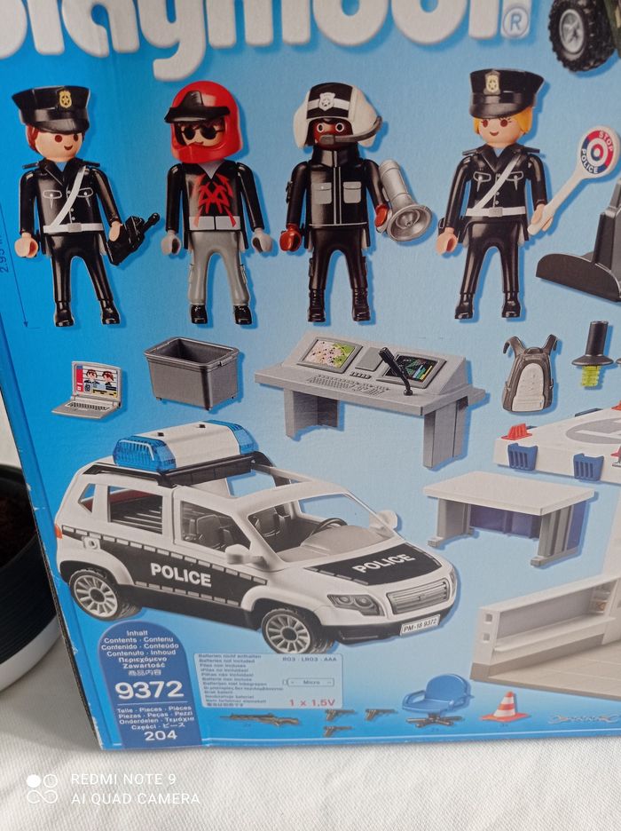 Playmobil 9372 poste de police et vehiculed - photo numéro 5