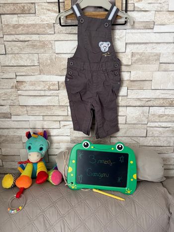 Salopette longue Garçon - T3mois - Mes petits cailloux