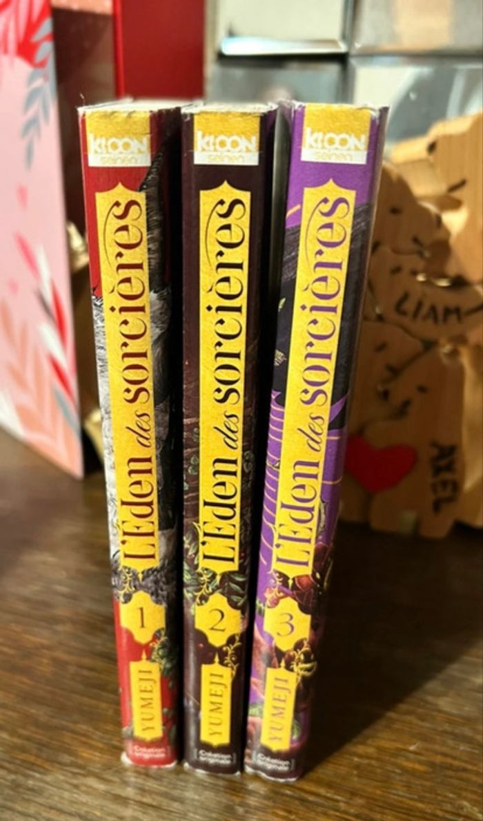 L’Eden des sorcières - Tome 1 à 3 - Ki-Oon - Bon état - photo numéro 2