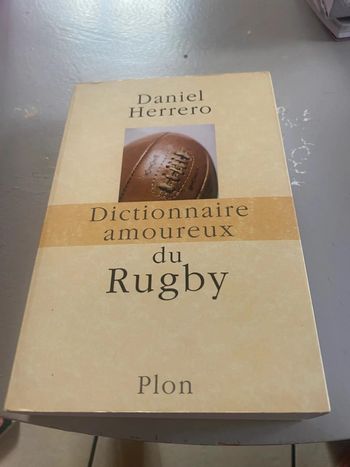 livre Dictionnaire amoureux du rugby neuf