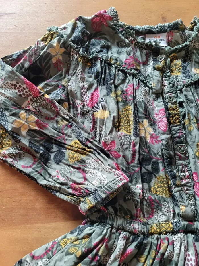 Robe à fleurs tape a l'œil - photo numéro 3