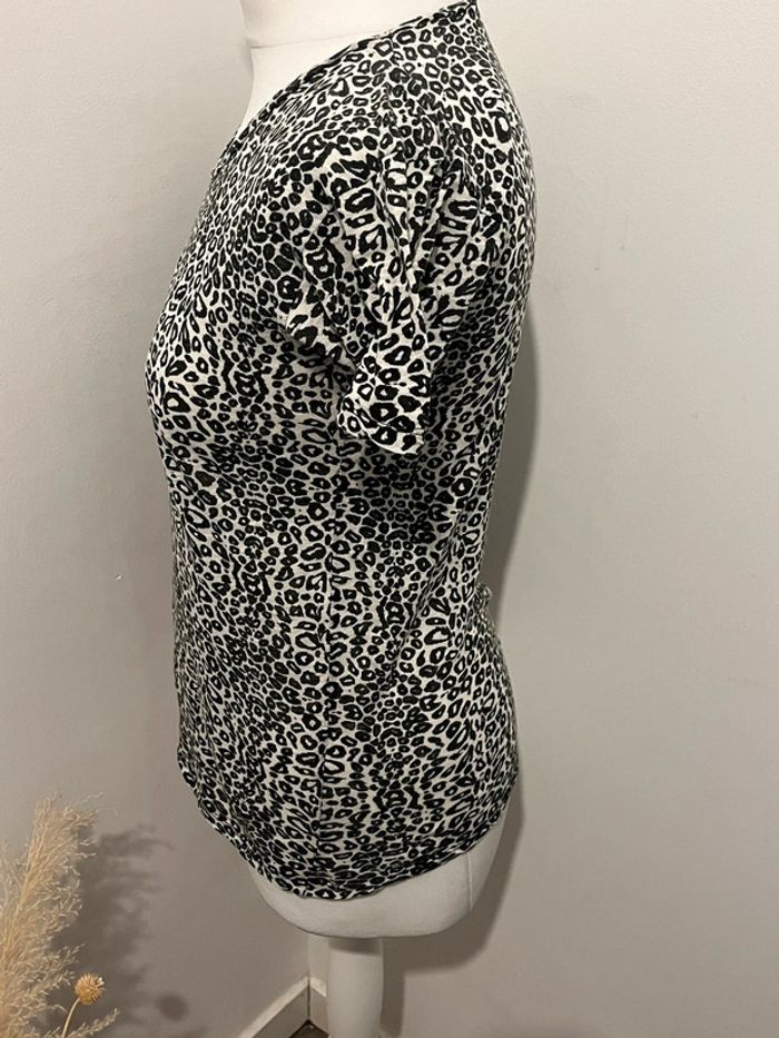 Blouse motif léopard Maje S - photo numéro 3