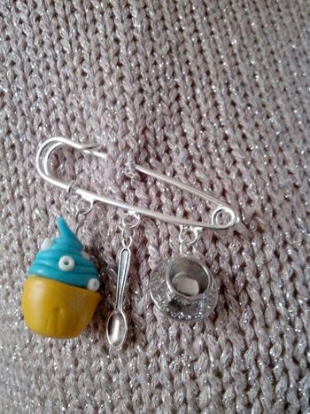 Broche "gourmande"