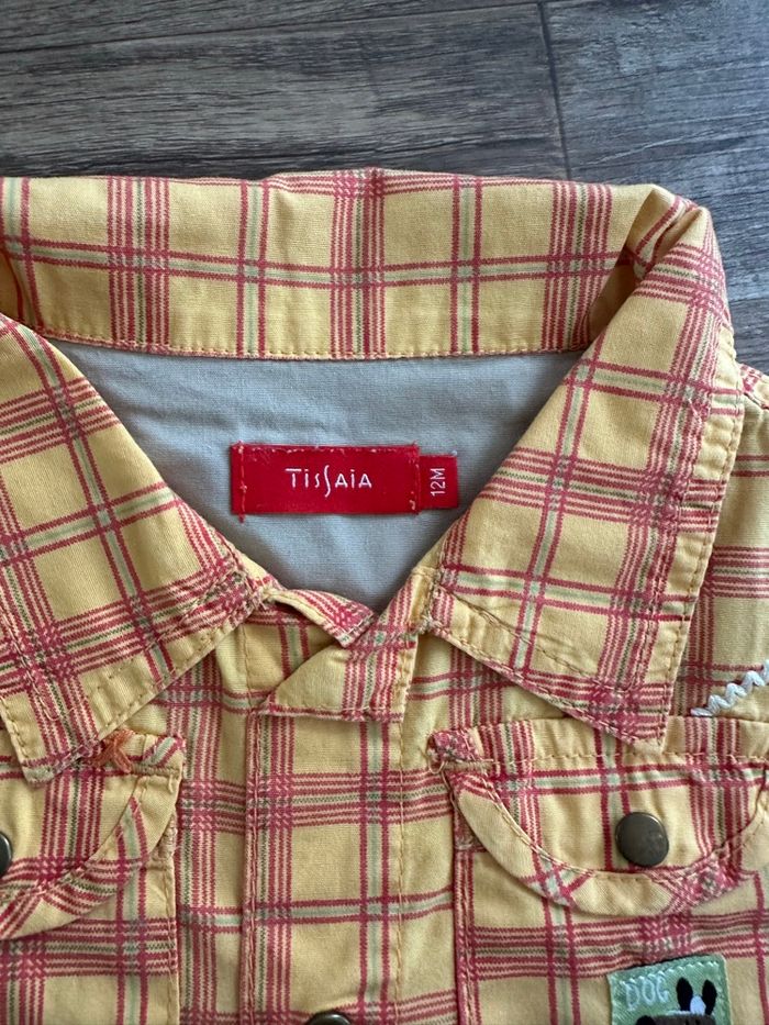- Chemisette Tissaia - 12 mois - Très bon état - photo numéro 2