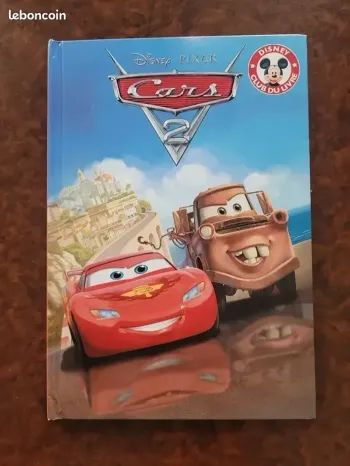  Livre Pixar Cars 2 - Club Mickey - Cars 2 Disney Pixar livre