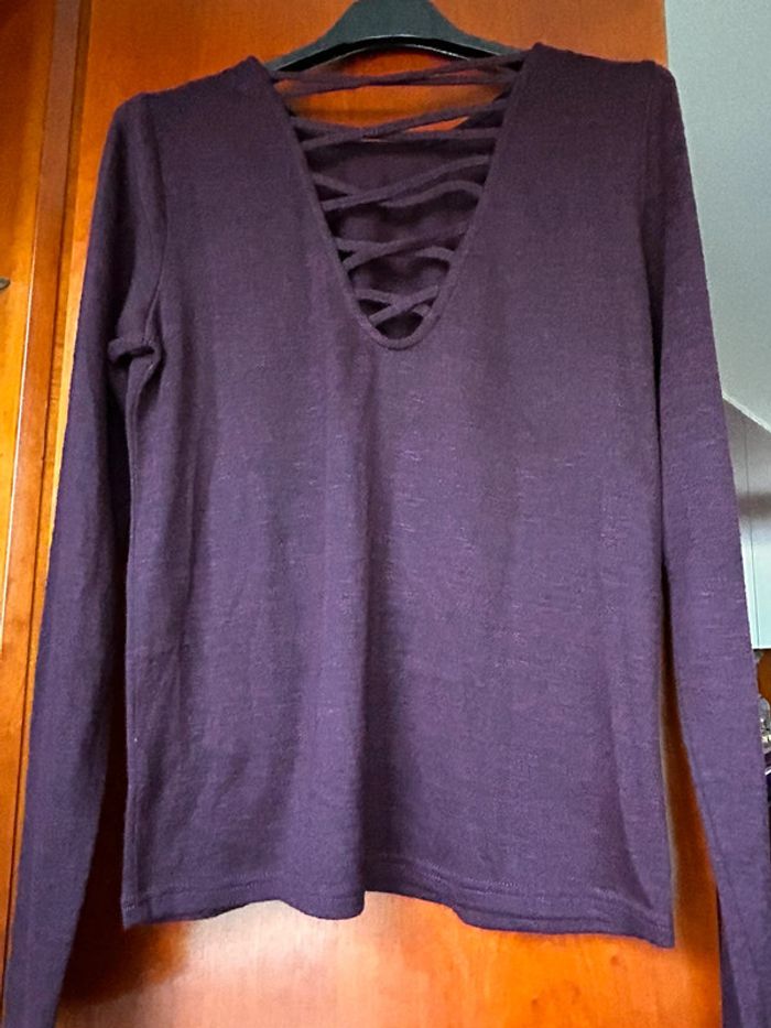 Pull bordeau 38 - photo numéro 4