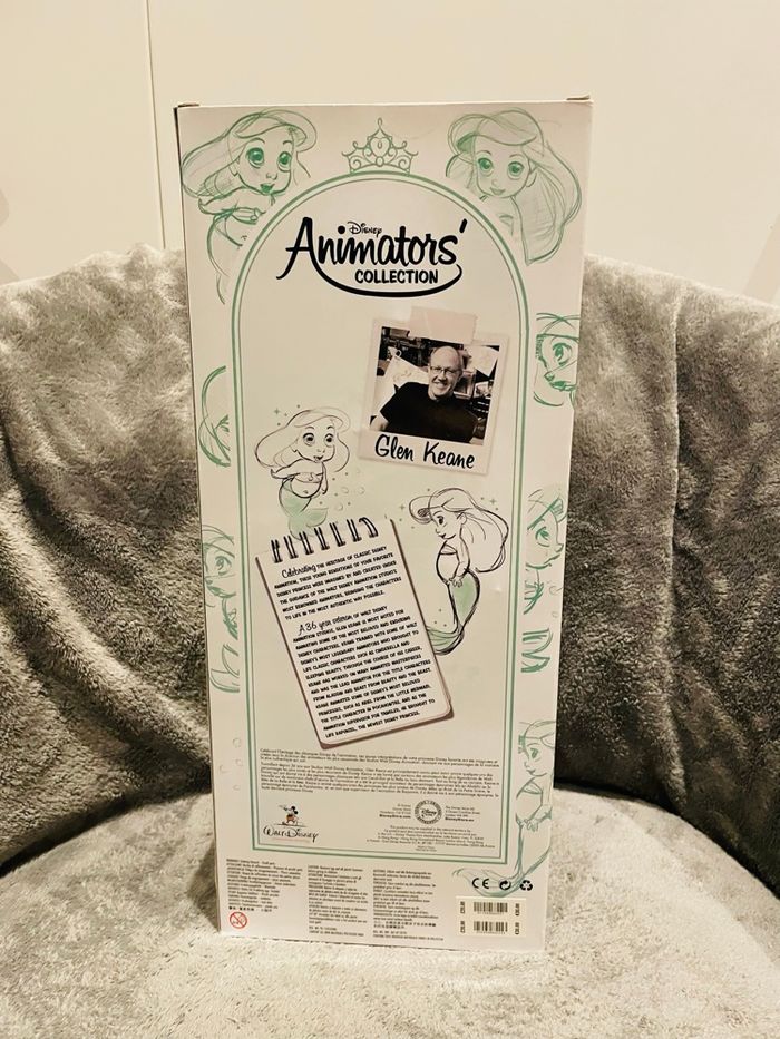 Véritable poupée animator Disney ariel la petite sirène - photo numéro 5