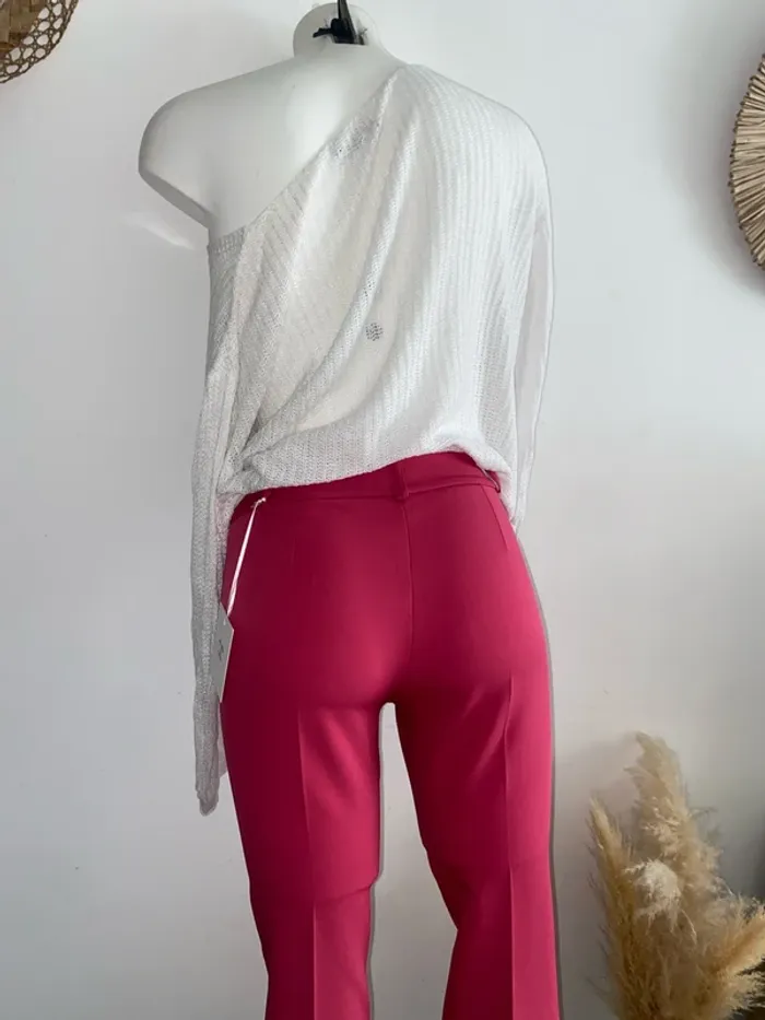 Ensemble pantalon, top, maille, boucles d’oreilles - photo numéro 6