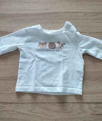 T shirt manches longues in extenso