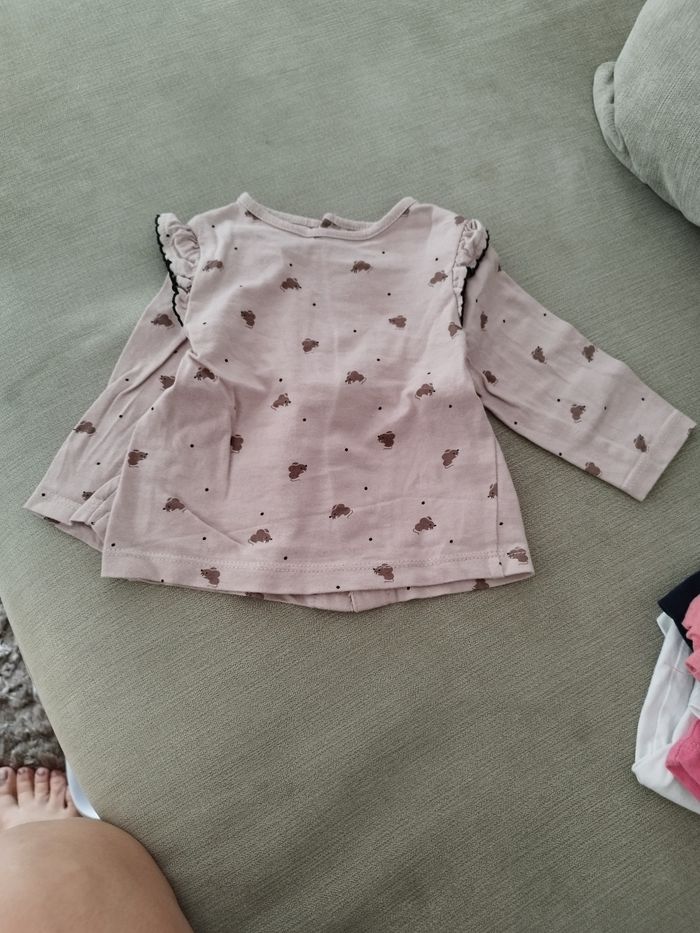 T-shirt manches longues kiabi