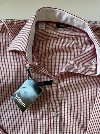 Chemise à carreaux manches longues