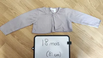 gilet taille 18 mois
