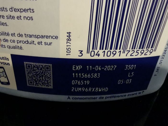 Lait Gallia 1 remise en main propre - photo numéro 2