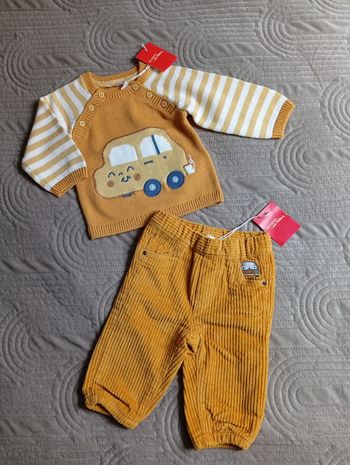 Ensemble pull et pantalon DPAM 6 mois