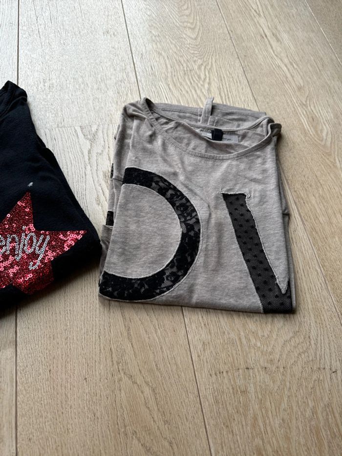 Lot blouses fille - photo numéro 4