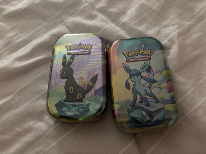 2 mini tins Évolutions prismatiques Pokemon