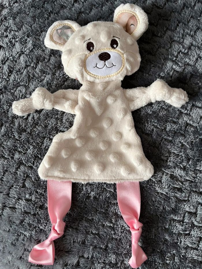 Doudou ours neuf artisanal - photo numéro 2