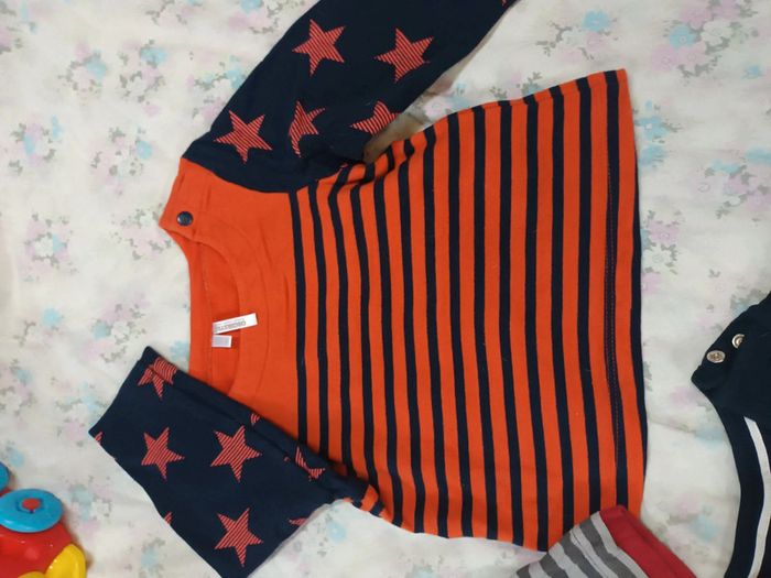 Lot 5 tee shirt 12 mois - photo numéro 5