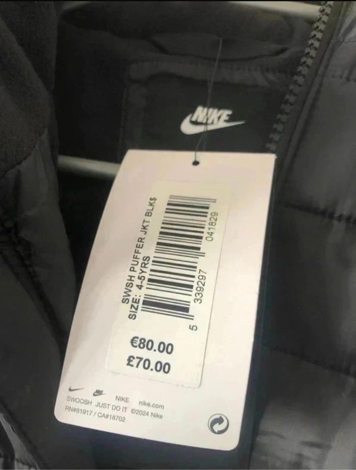 Doudoune à capuche nike - photo numéro 3