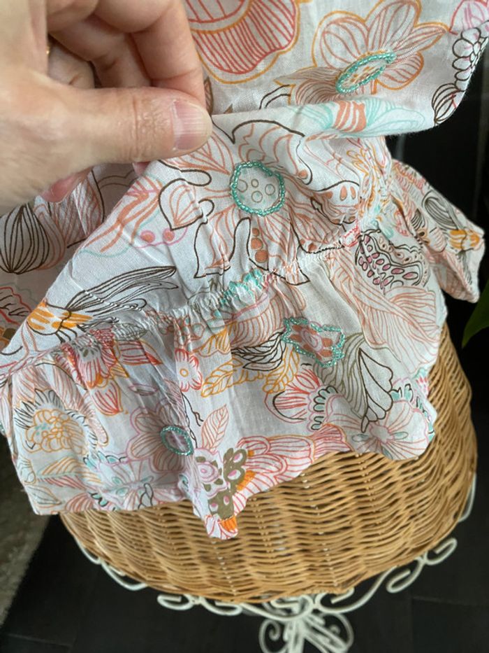 Débardeur péplum ICHI taille S - photo numéro 6