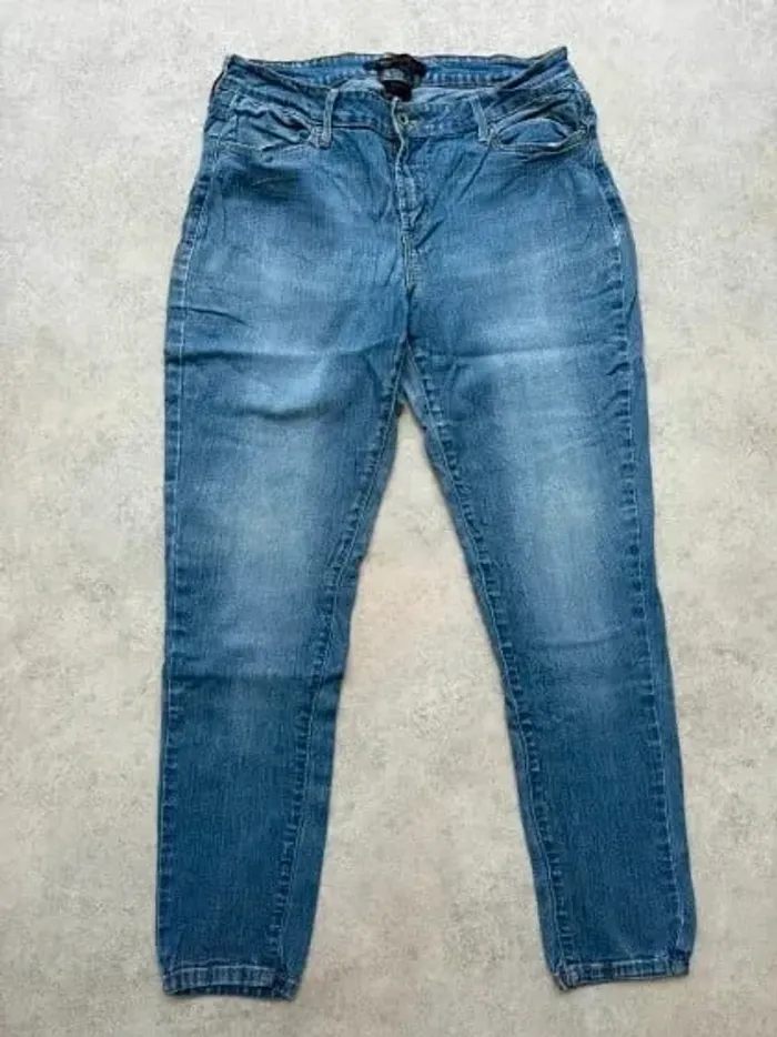 Jeans Levi's W34 FR44 coupe skinny bleu Femme Women pan571b - photo numéro 2