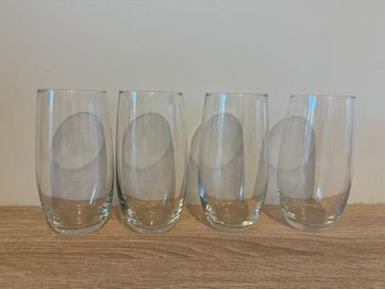Lot de 4 verres à eau