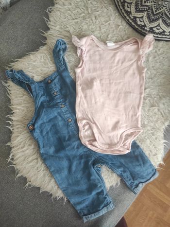 Ensemble salopette+ body