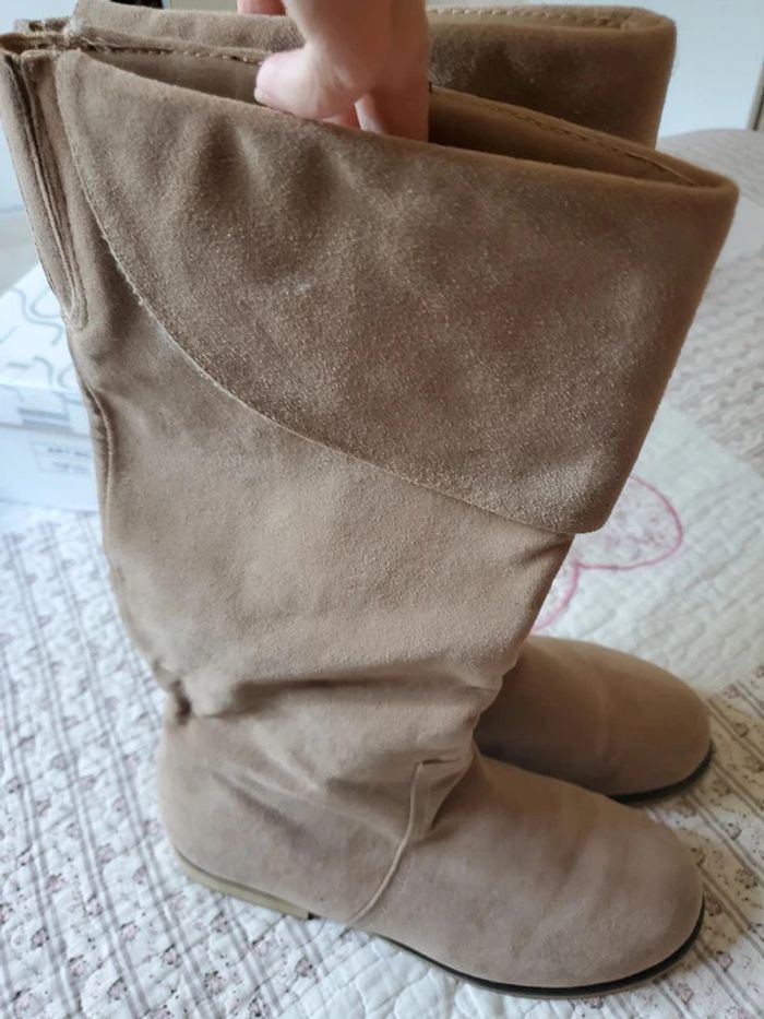 Bottes camel taille 36 toute neuve - photo numéro 5
