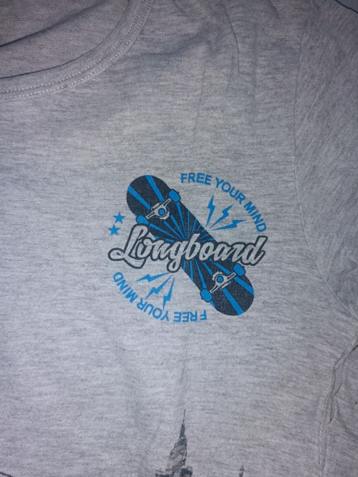 Tee shirt manches longues 7/8 ans - photo numéro 3