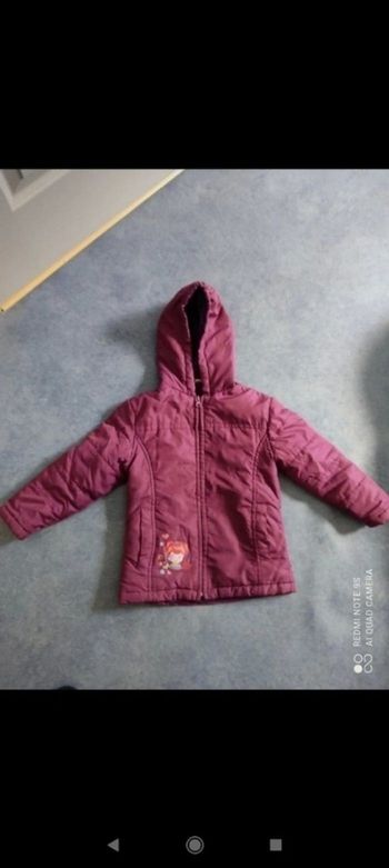Blouson fille 4 ans