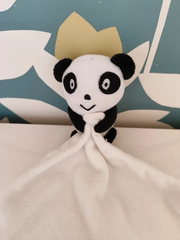 Doudou plat panda zeeman - photo numéro 2