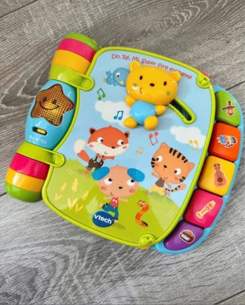 Vtech do ré mi mon super livre enchanté