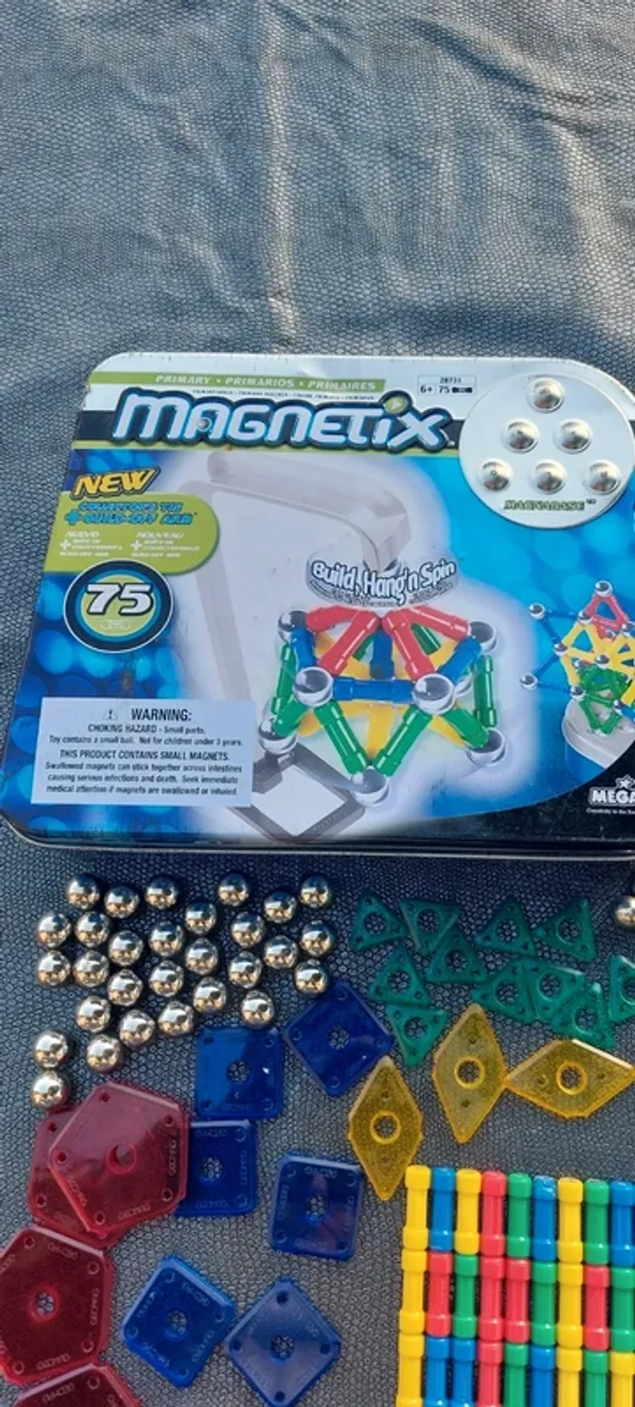 Magnetix 75 pièces - photo numéro 5
