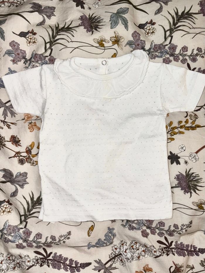 T-shirt petit bateau 3 mois - photo numéro 2