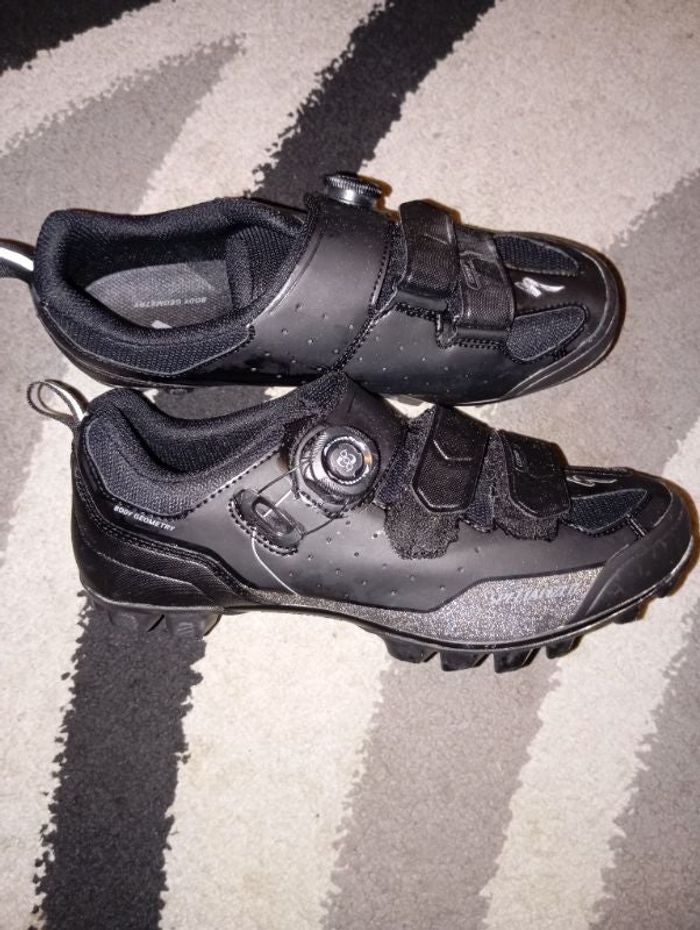 Chaussures de cyclisme.