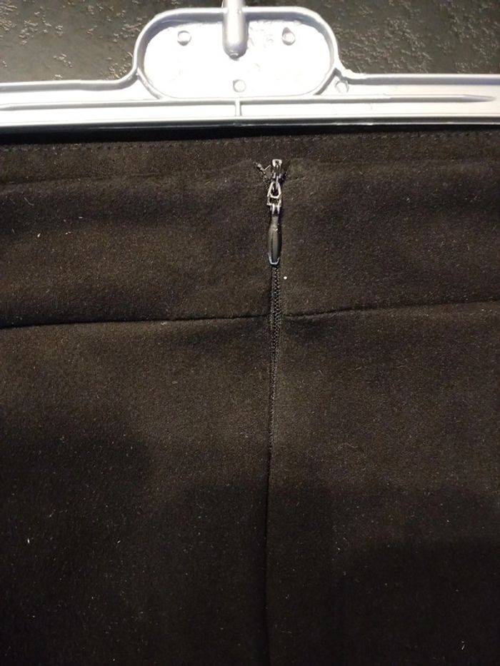 Jupe Mini Noir M/38 Velour - photo numéro 7