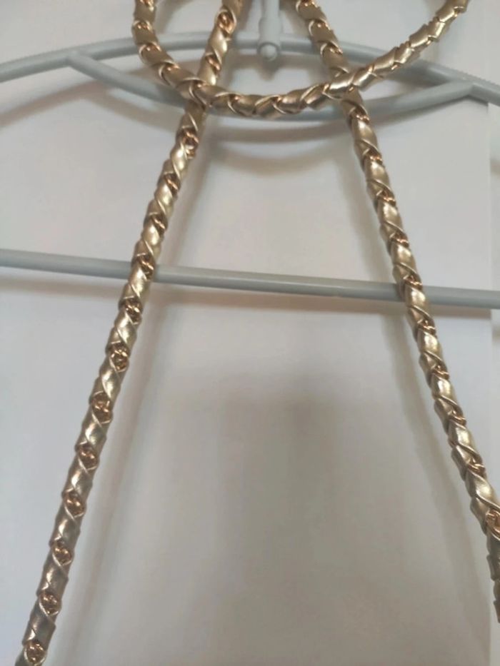 Sac doré matelassé - photo numéro 4