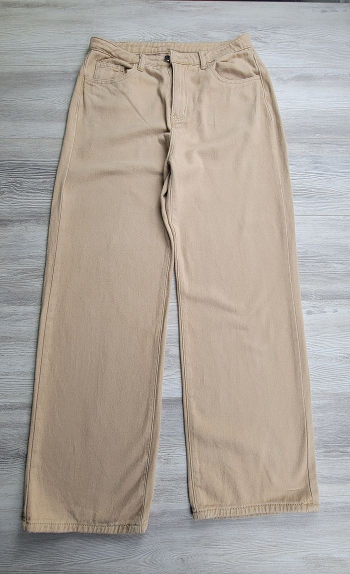 Dazy pantalon beige - taille XL - 100% coton - Excellent état - photo numéro 2