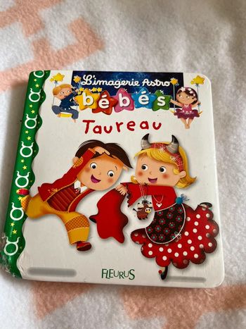 Livre cartonné astrologique taureau