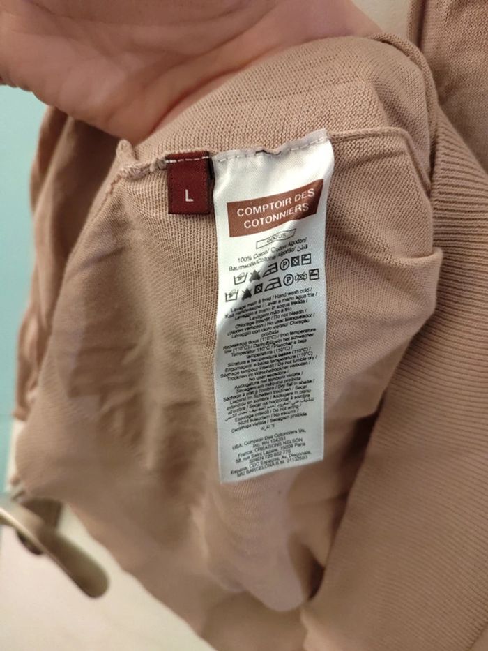 Pull long beige t. L Comptoir des Cotonniers - photo numéro 5
