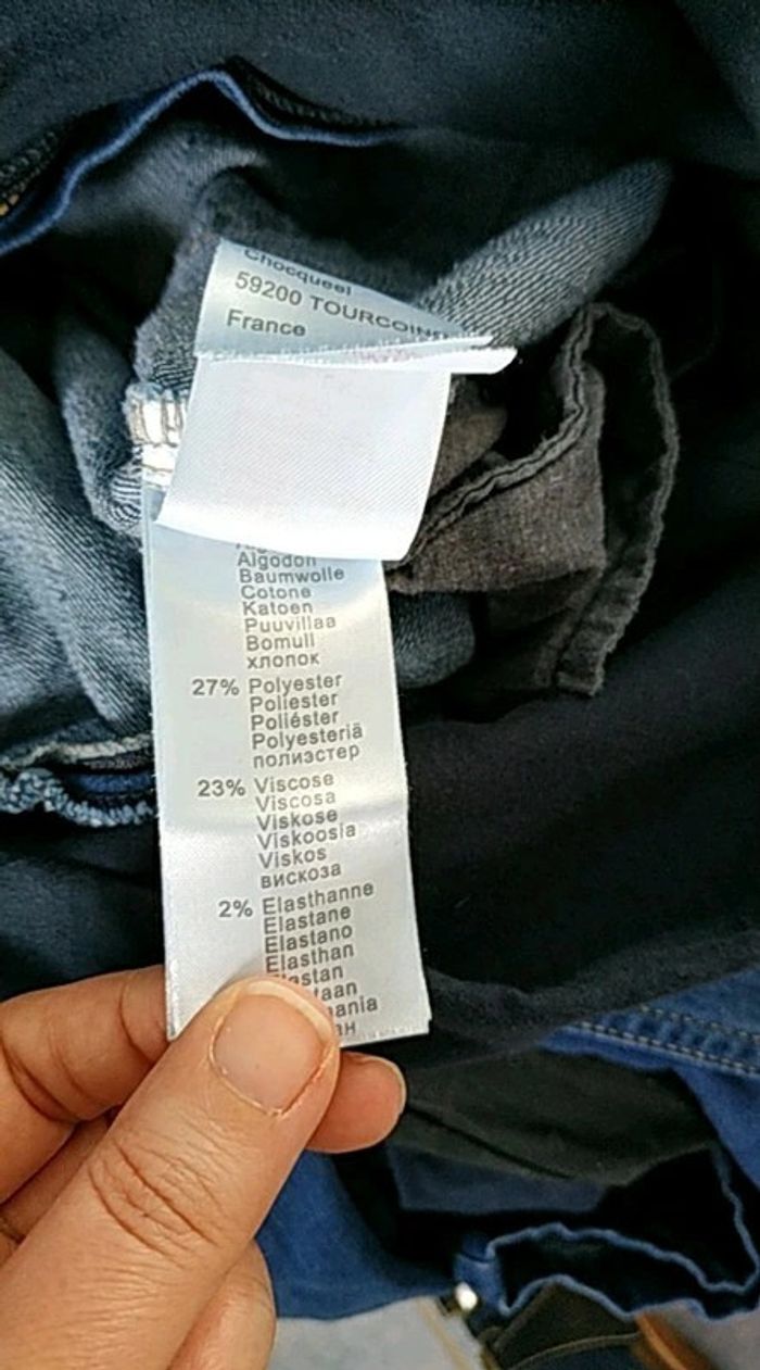 Jean pantalon de grossesse Vertbaudet taille 42 - photo numéro 5