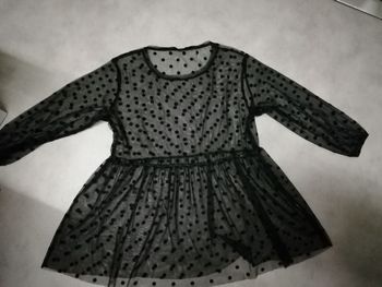 Très jolie Tunique voile noire 🌸